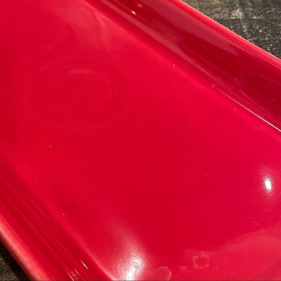 Fiesta Scarlet Bread Tray - Picture 4 of 4